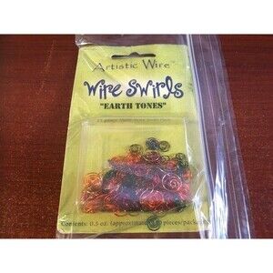 Artistic Wire LTD Wire Swirls Earth Tones 0.5oz